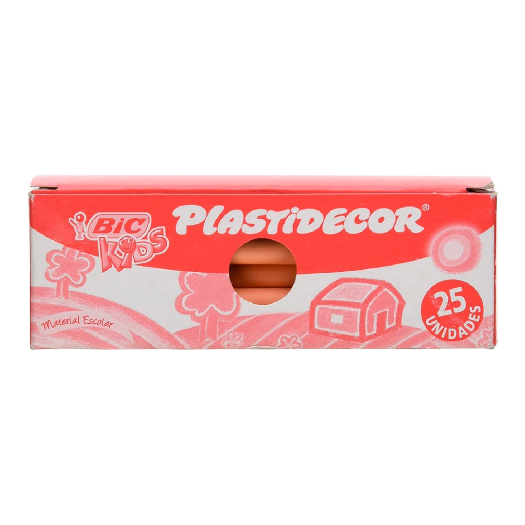 PLASTIDECOR - Lapices Plastidecor Unicolor Carne-27 Caja Con 25 Lapices