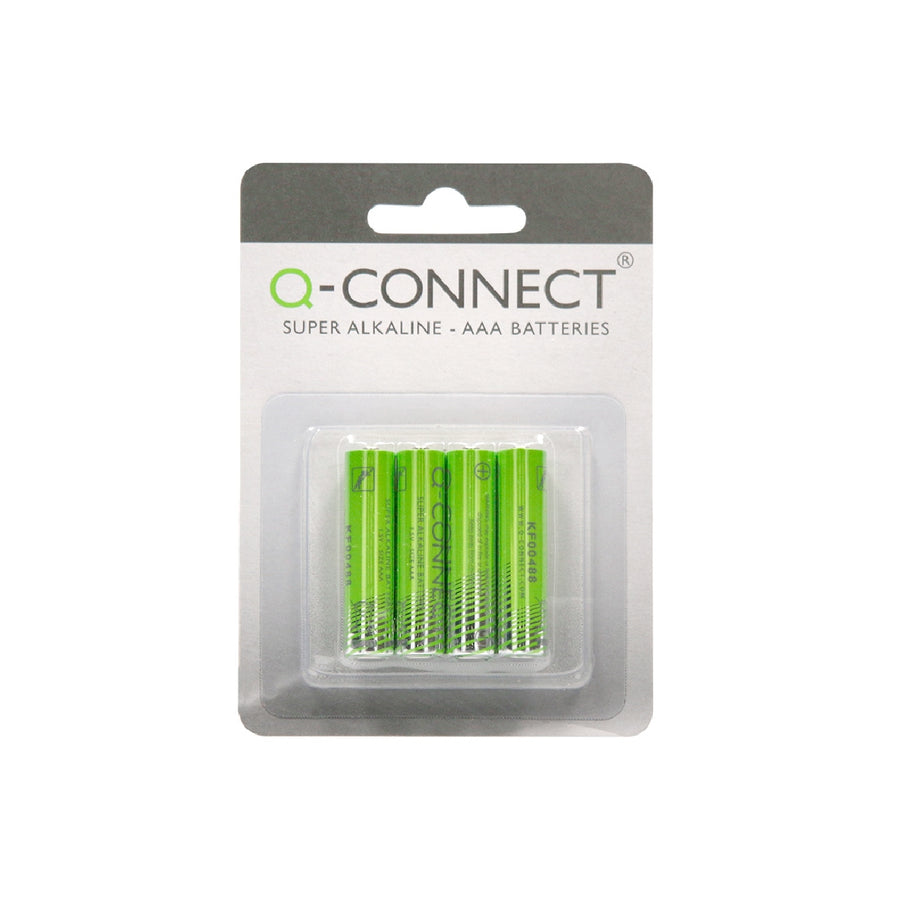 Q-CONNECT - Pila Q-Connect Alcalina Aaa Blister Con 4 Unidades