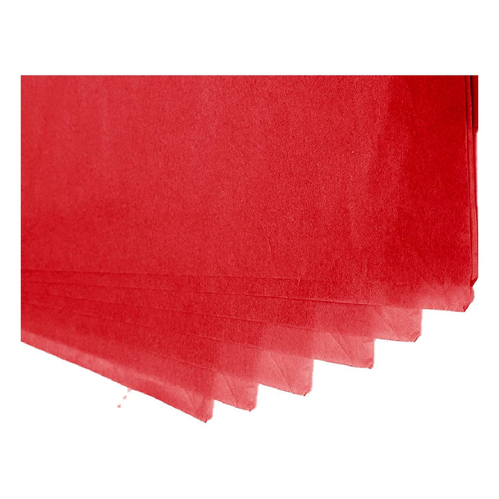LIDERPAPEL - Papel Seda Liderpapel 52x76cm 18g/M2 Bolsa de 5 Hojas Rojo