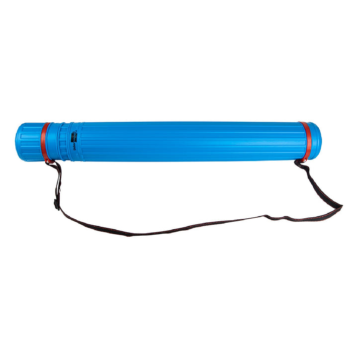 LIDERPAPEL - Portaplanos Plastico Liderpapel Diametro 9 cm Extensible Hasta 125 cm Azul