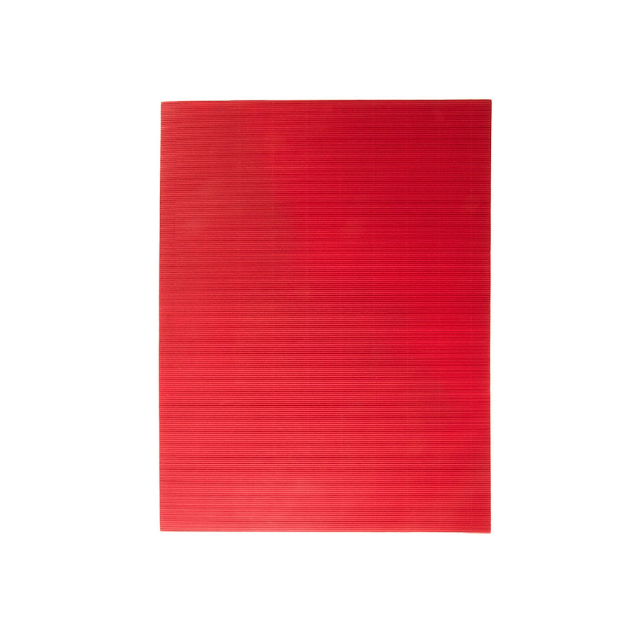 LIDERPAPEL - Carton Ondulado Liderpapel 50 X 70cm 320g/M2 Rojo