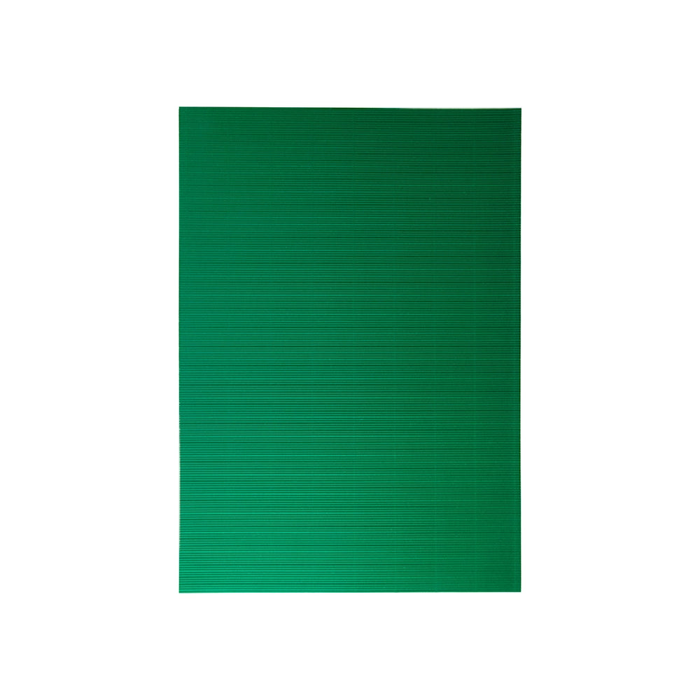 LIDERPAPEL - Carton Ondulado Liderpapel 50 X 70cm 320g/M2 Verde Hoja