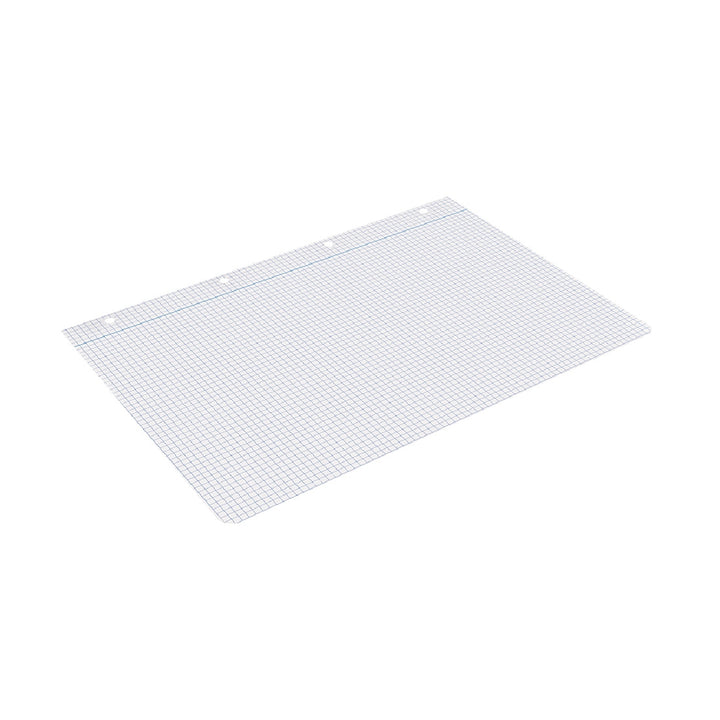 LIDERPAPEL - Recambio Liderpapel A4 100 Hojas 100g/M2 Cuadro 4mm Con Margen 4 Taladros