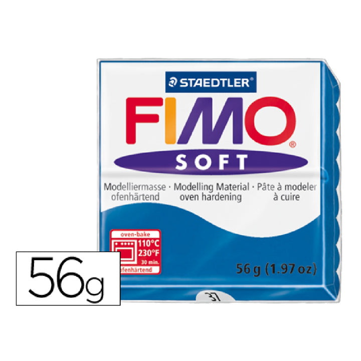 STAEDTLER - Pasta Staedtler Fimo Soft 57 GR Color Azul