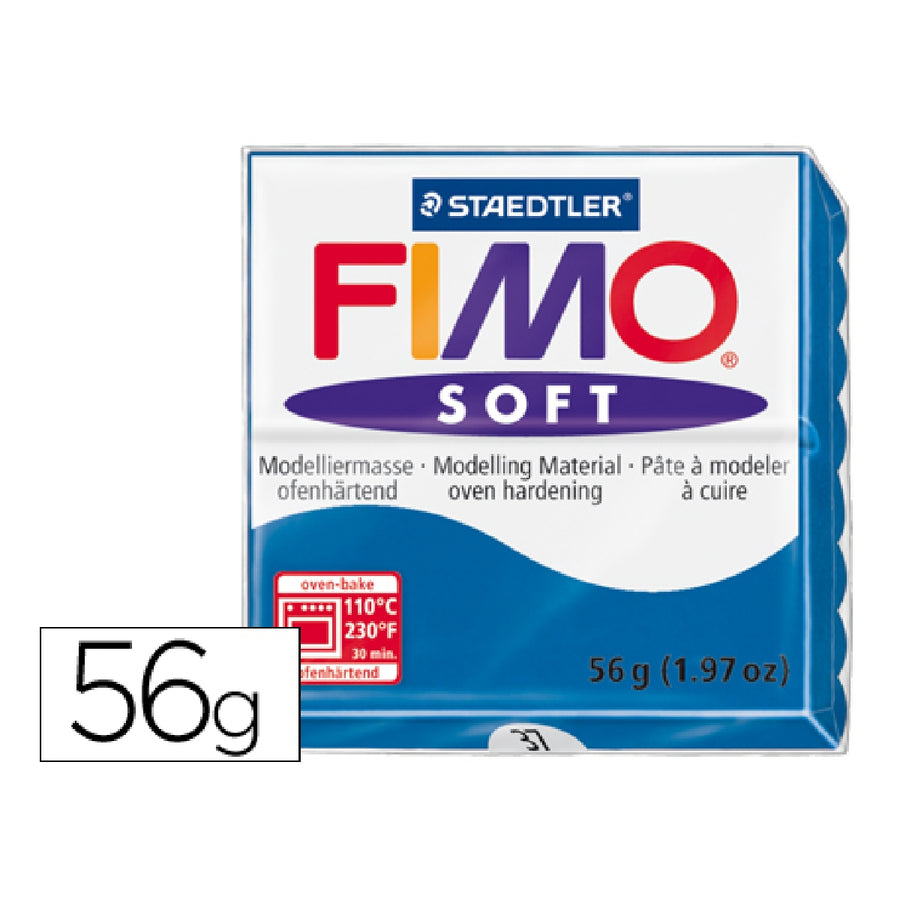 STAEDTLER - Pasta Staedtler Fimo Soft 57 GR Color Azul