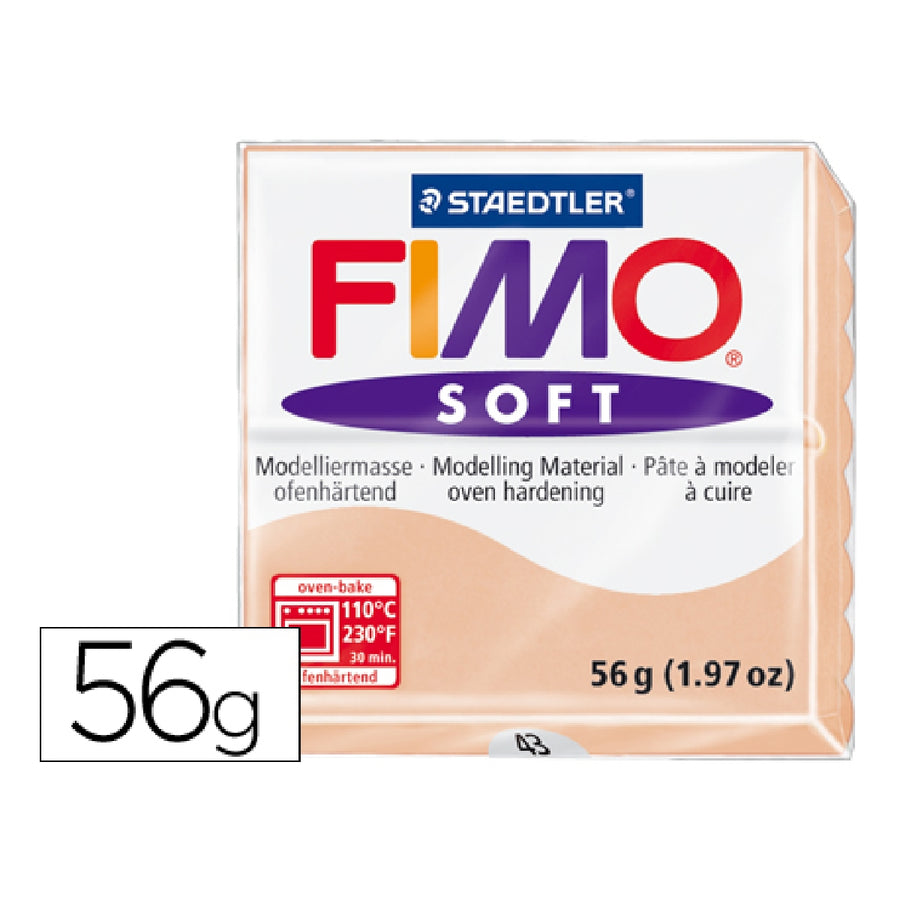 STAEDTLER - Pasta Staedtler Fimo Soft 57 GR Color Carne