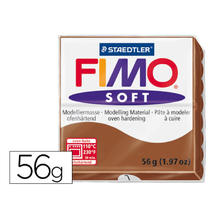 STAEDTLER - Pasta Staedtler Fimo Soft 57 GR Color Caramelo