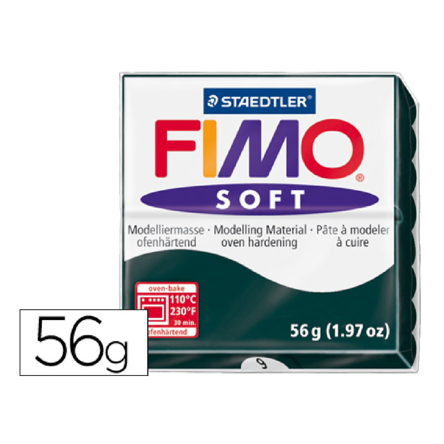 STAEDTLER - Pasta Staedtler Fimo Soft 57 GR Color Negro