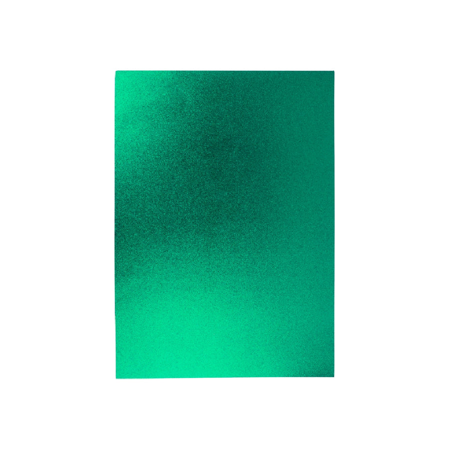 LIDERPAPEL - Goma Eva Con Purpurina Liderpapel 50x70cm 60g/M2 Espesor 2mm Verde