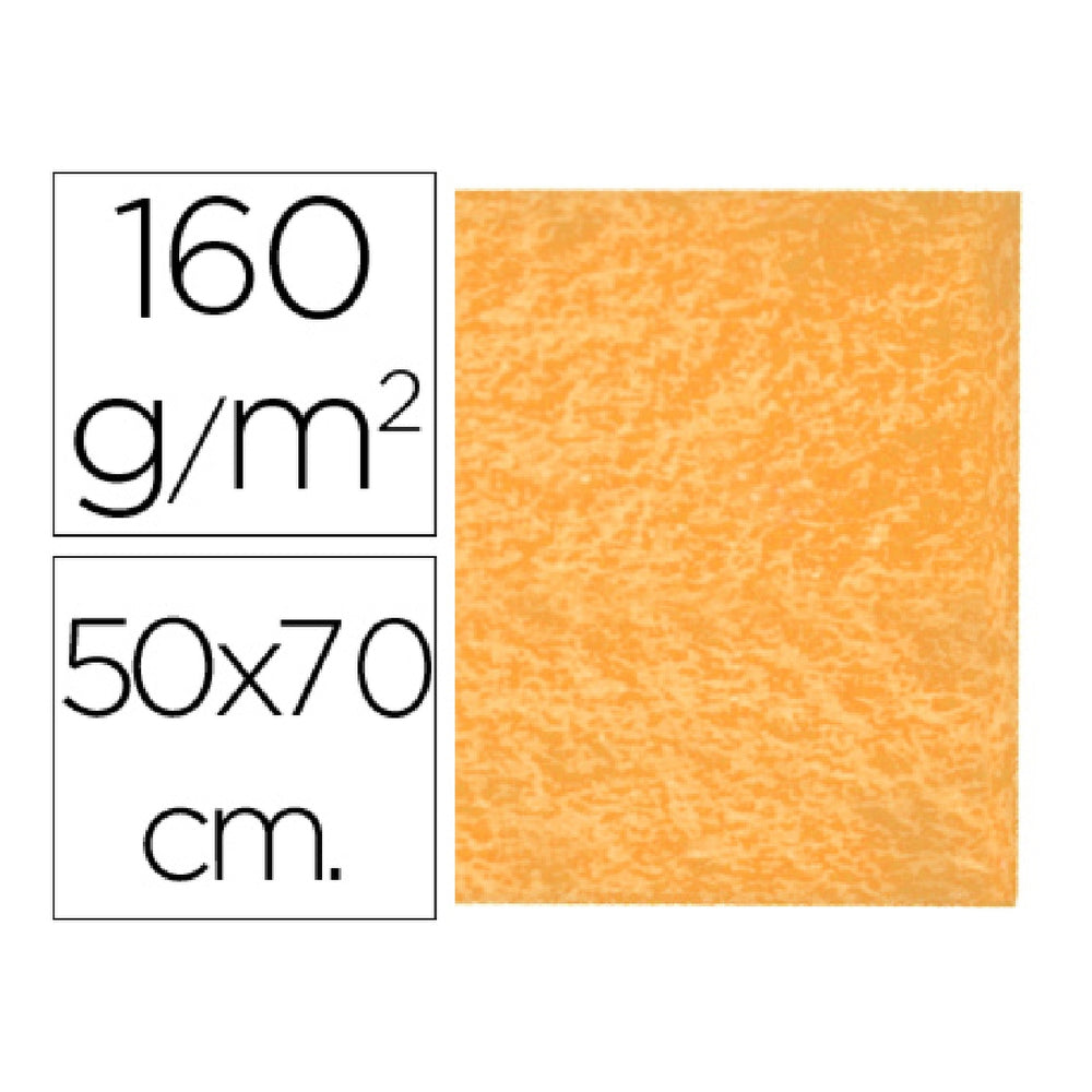 LIDERPAPEL - Fieltro Liderpapel 50x70cm Naranja 160g/M2