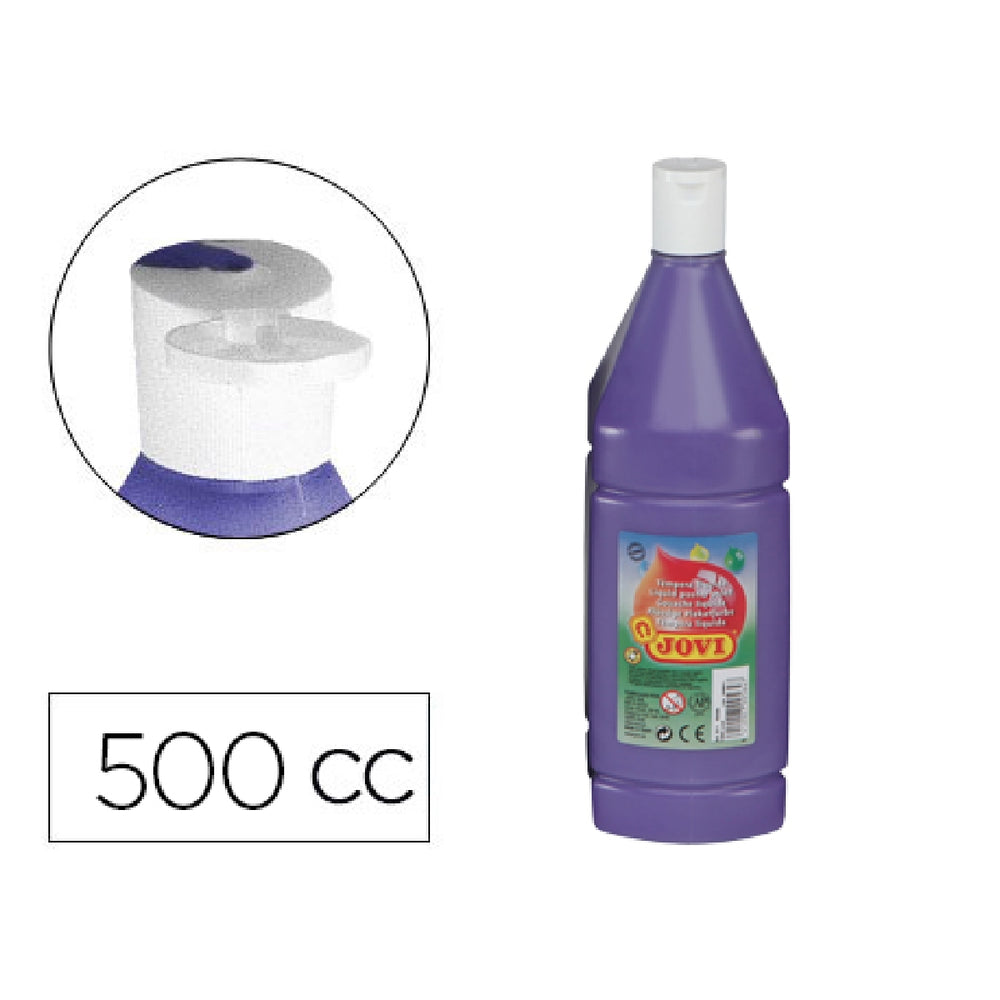 JOVI - Tempera Liquida Jovi Escolar 500 ML Violeta