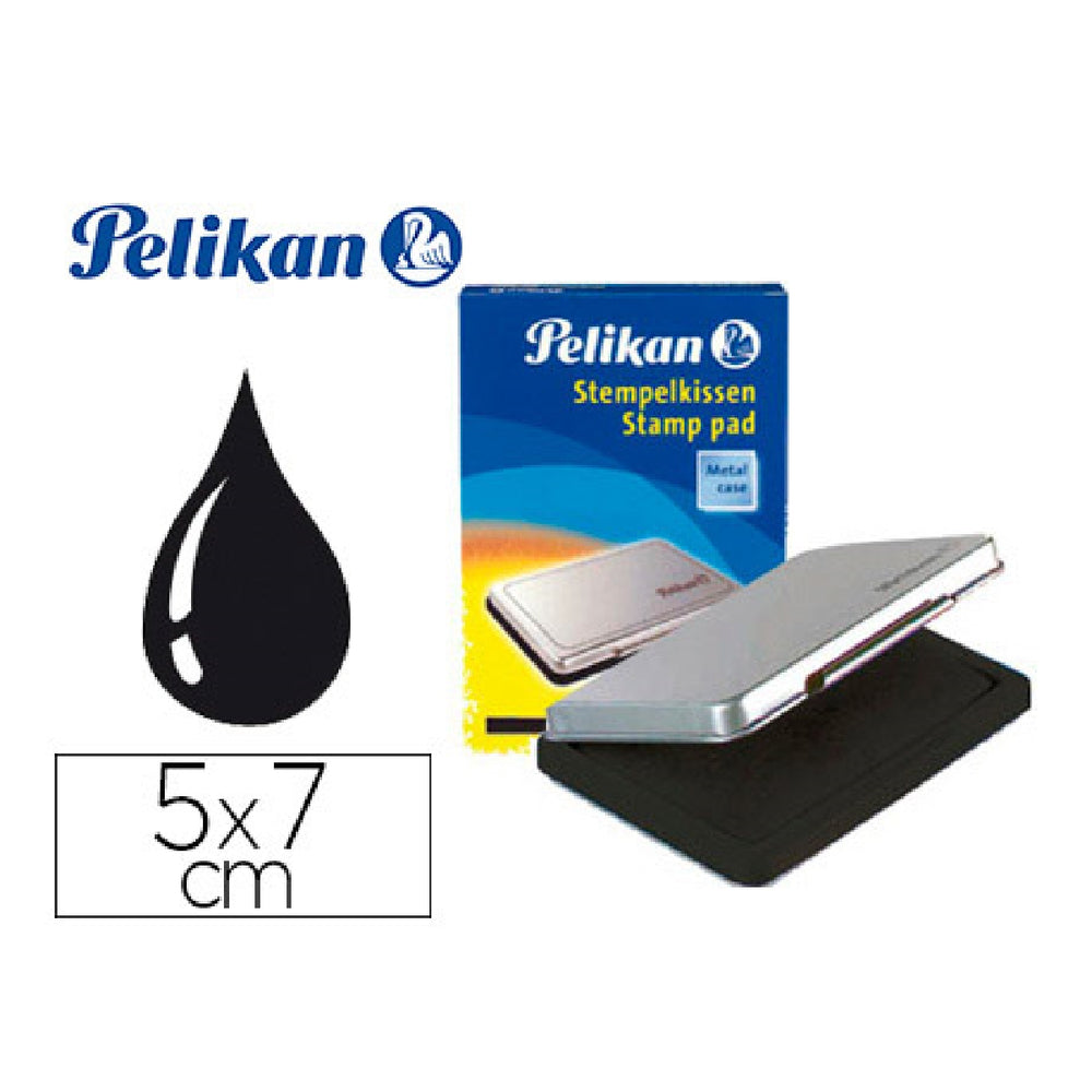 PELIKAN - Tampon Pelikan Nº3 Negro 50x70 mm