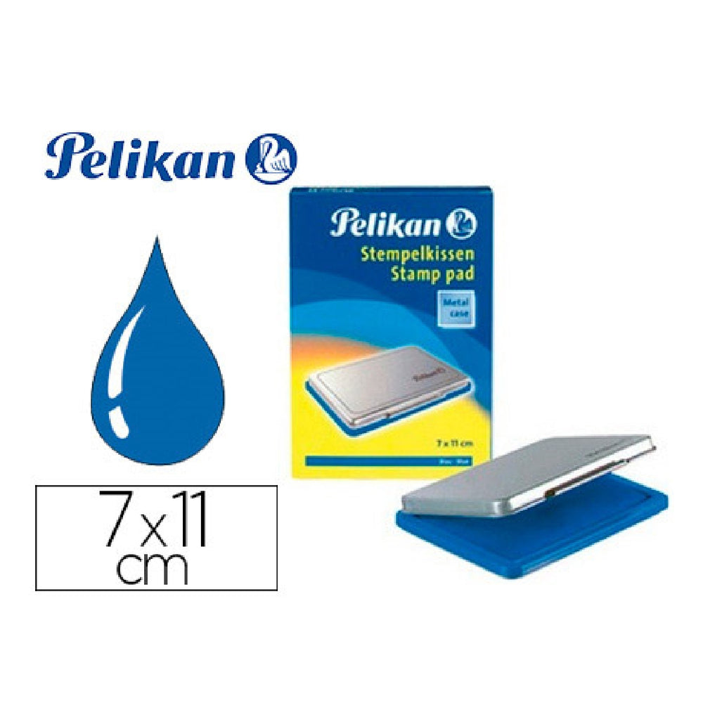 PELIKAN - Tampon Pelikan Nº2 Azul 70x110 mm