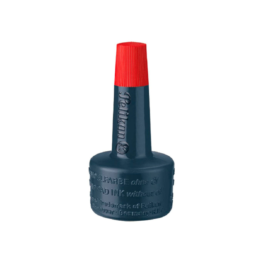 PELIKAN - Tinta Tampon Pelikan Rojo Bote de 28 ML