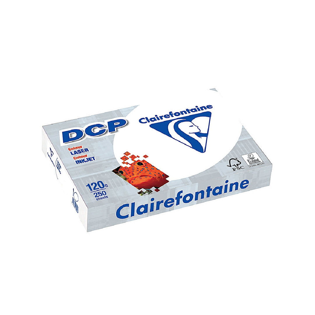 CLAIREFONTAINE - Papel Fotocopiadora Clairefontaine Din A4 120 Gramos Paquete de 250 Hojas