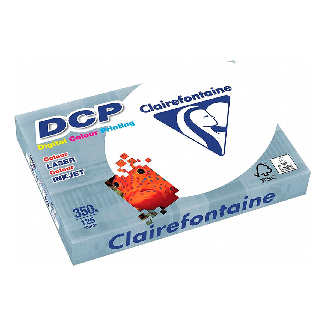 CLAIREFONTAINE - Papel Fotocopiadora Clairefontaine Din A4 350 Gramos Paquete de 125 Hojas