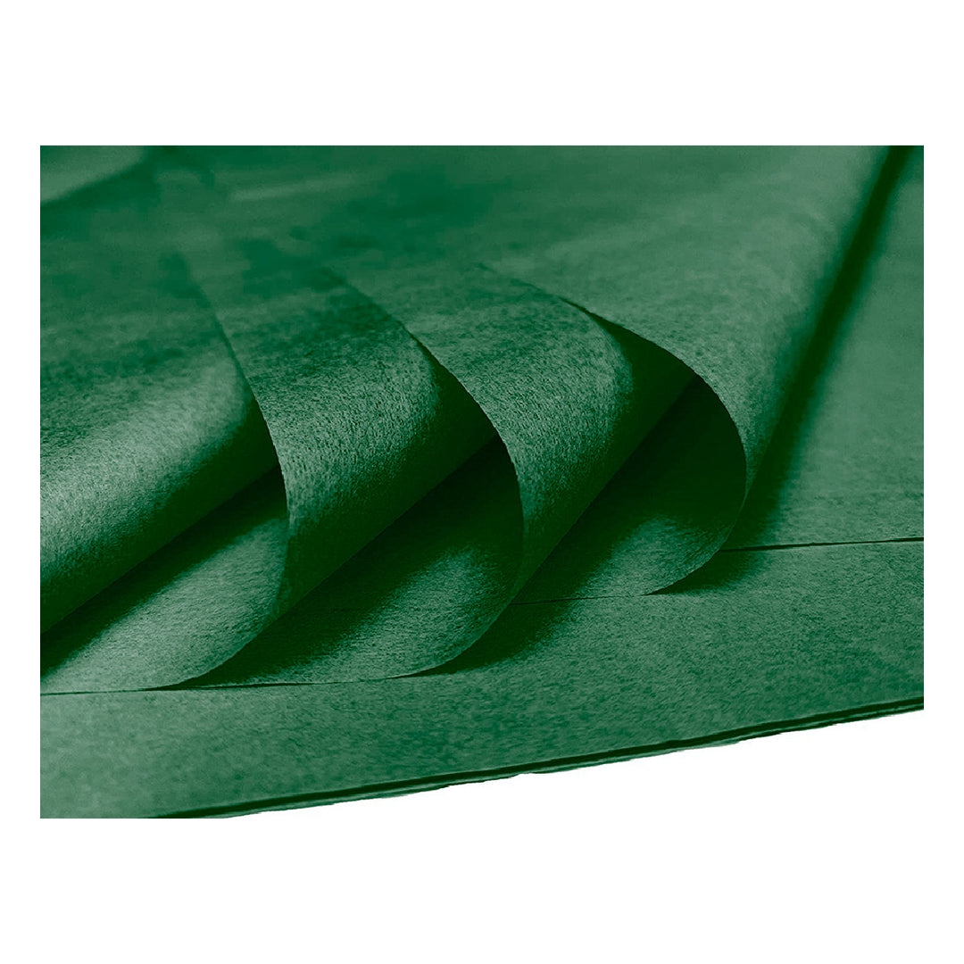 LIDERPAPEL - Papel Seda Liderpapel 52x76cm 18g/M2 Bolsa de 5 Hojas Verde Oscuro
