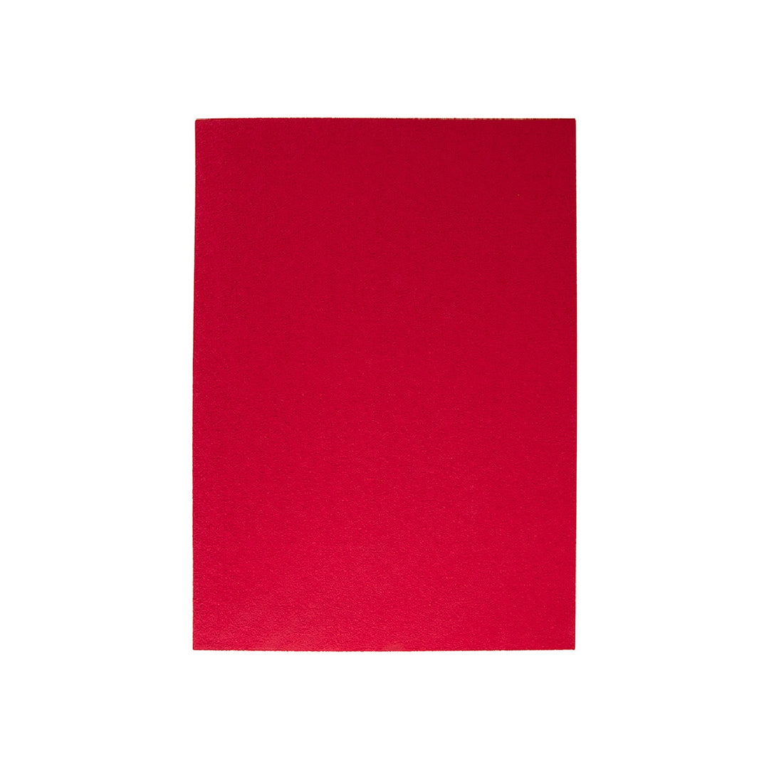 LIDERPAPEL - Goma Eva Liderpapel 50x70cm 60g/M2 Espesor 2mm Textura Toalla Rojo