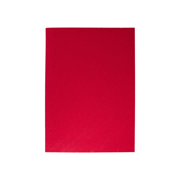 LIDERPAPEL - Goma Eva Liderpapel 50x70cm 60g/M2 Espesor 2mm Textura Toalla Rojo