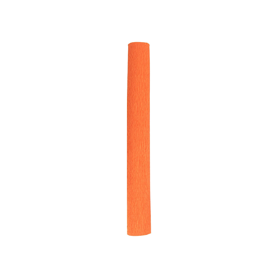 LIDERPAPEL - Papel Crespon Liderpapel Rollo de 50 cm X 2.5 M 85g/M2 Naranja