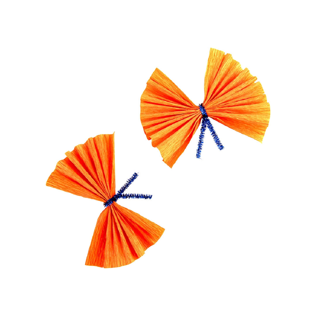 LIDERPAPEL - Papel Crespon Liderpapel Rollo de 50 cm X 2.5 M 85g/M2 Naranja