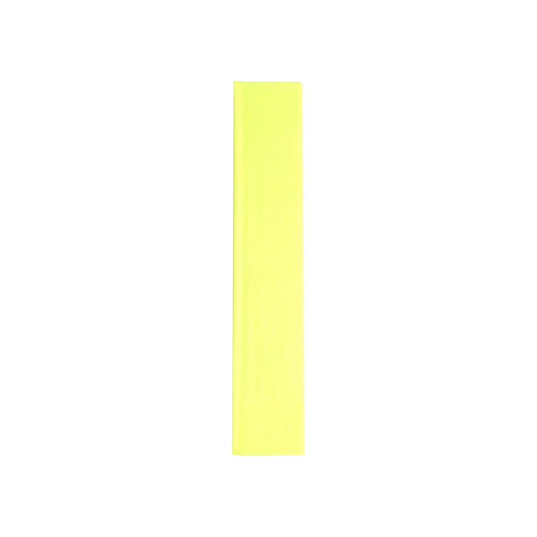 LIDERPAPEL - Papel Crespon Liderpapel 50 cm X 2.5 M 34g/M2 Amarillo Fluorescente