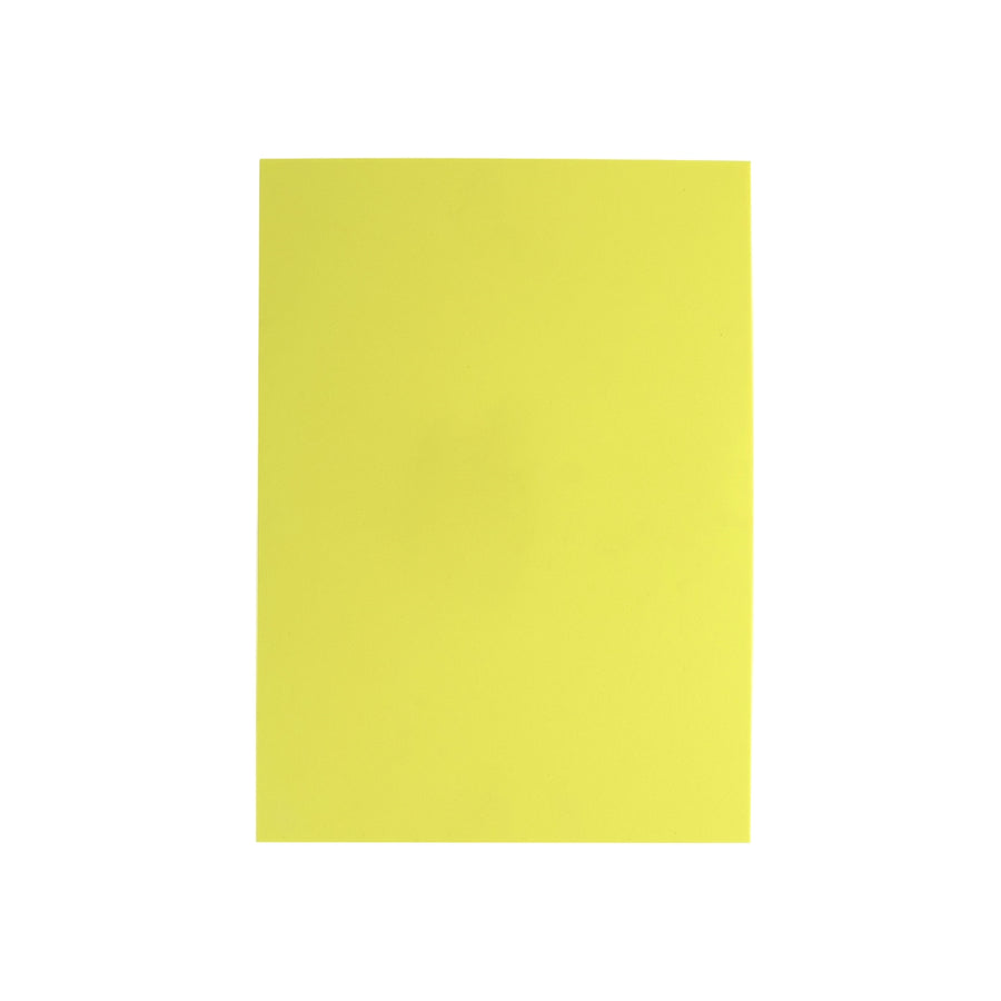 LIDERPAPEL - Goma Eva Liderpapel Din A4 60g/M2 Espesor 1.5mm Amarillo Paquete de 10 Hojas