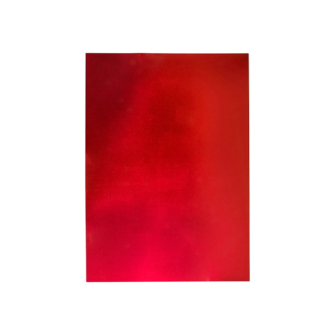 LIDERPAPEL - Goma Eva Liderpapel 50x70 cm Espesor 2 mm Metalizada Rojo