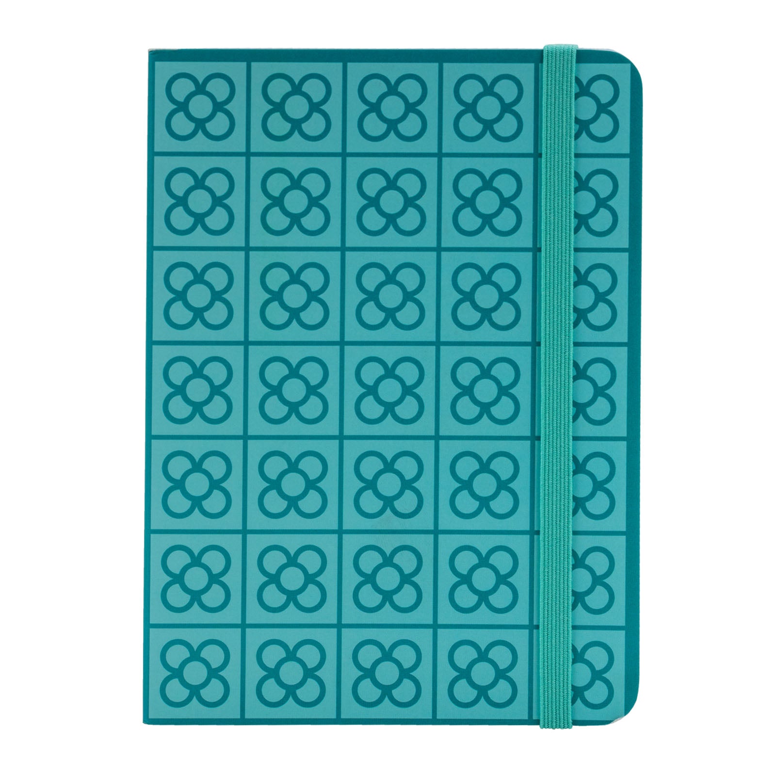 JAVIER Panot - Libreta de Notas A6 con Cubiertas Rígidas y Marca Páginas. Azul