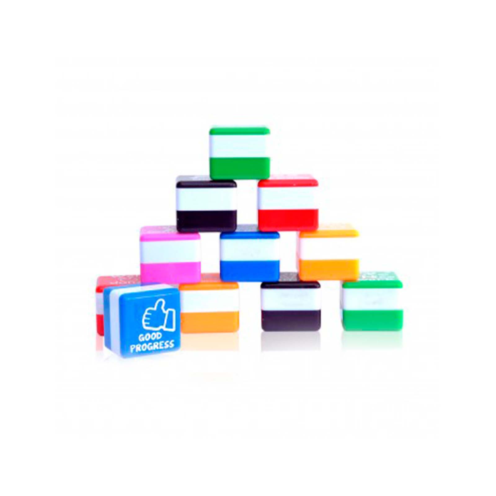 Office Box - Set de 6 Sellos de Motivación Especial Profesores. Idioma Inglés