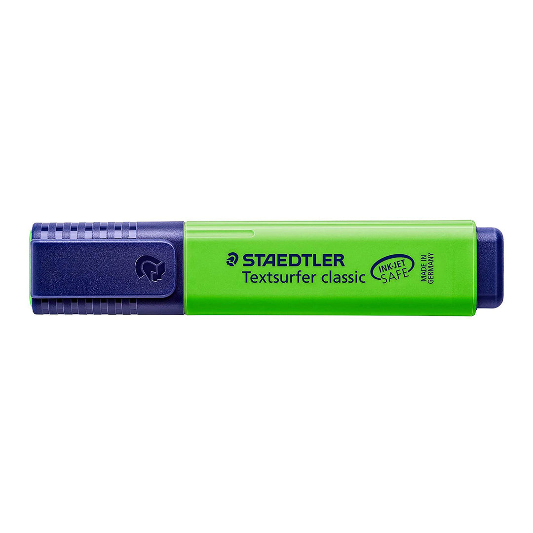 STAEDTLER - Set de 5 Marcadores Fluorescentes Textsurfer Classic 364 C. Verde