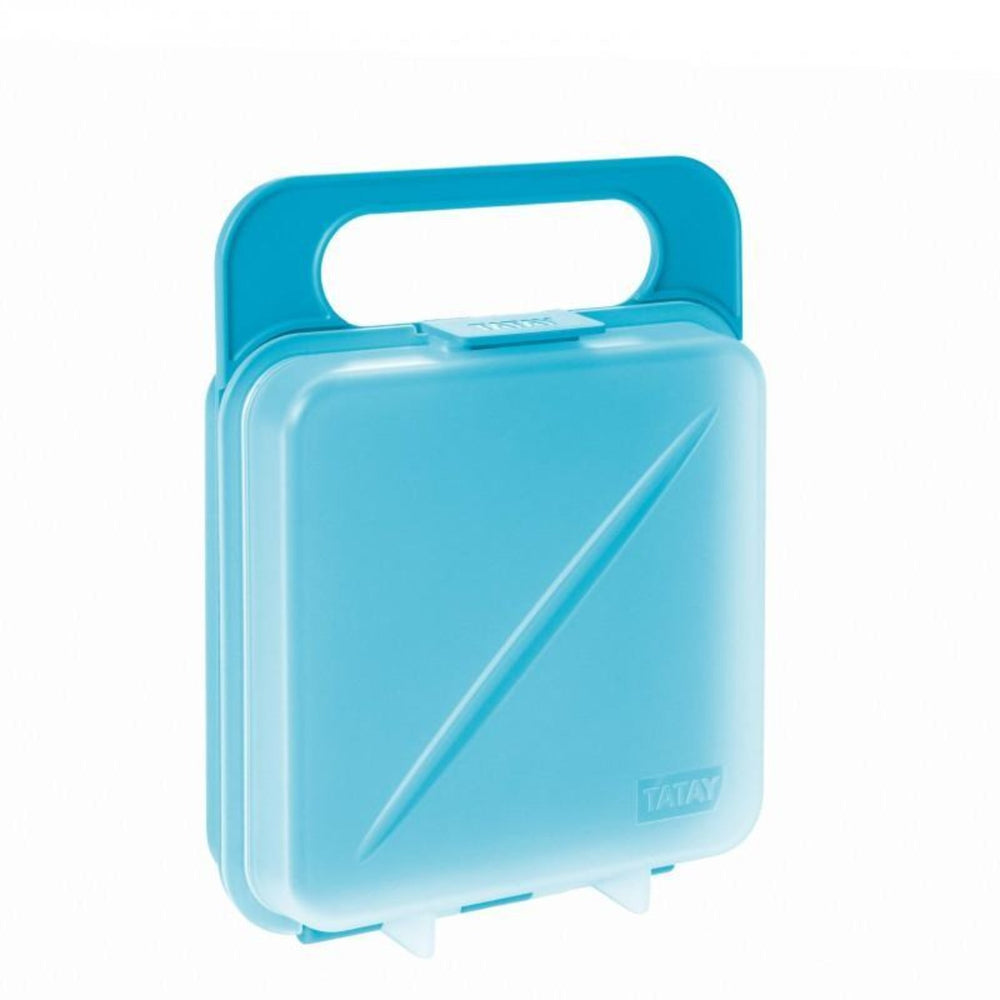 TATAY - Set de 2 Porta Sandwiches Infantiles Reutilizables. Azul y Naranja