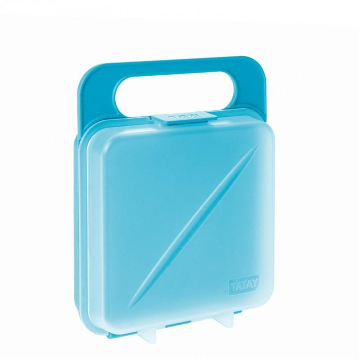 TATAY - Set de 2 Porta Sandwiches Infantiles Reutilizables. Azul y Naranja