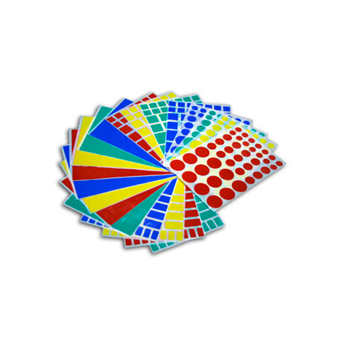 APLI - Gomets Autoadhesivo Multicolor, 822 Unidades