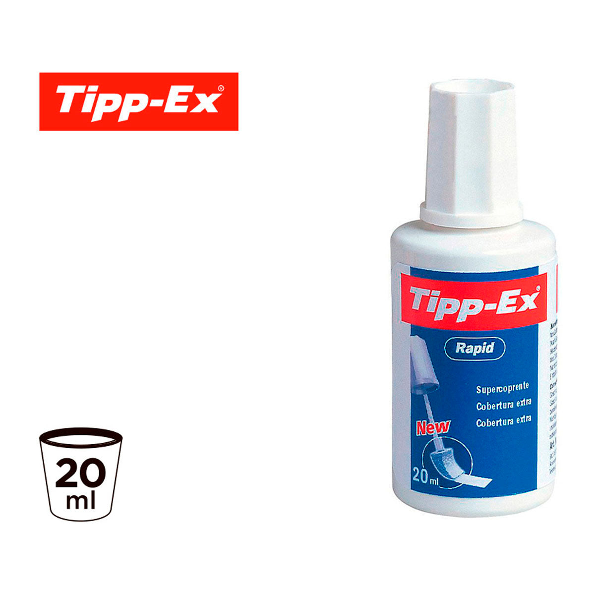 TIPP-EX - Corrector Tipp-EX Rapid Frasco 20 ML
