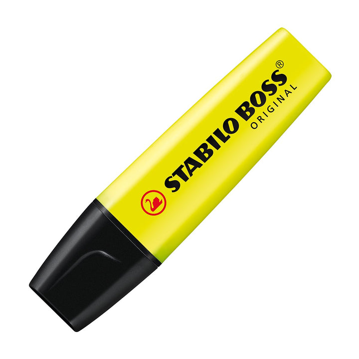 STABILO 7004-3 - Estuche con 4 Marcadores Colores Fluorescentes BOSS ORIGINAL Big Box