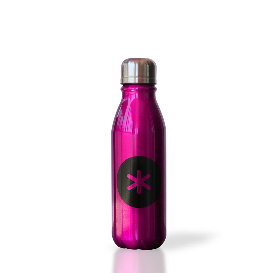 ANTARTIK - Botella de Agua Reutilizable de 550 ml en Aluminio, Fucsia