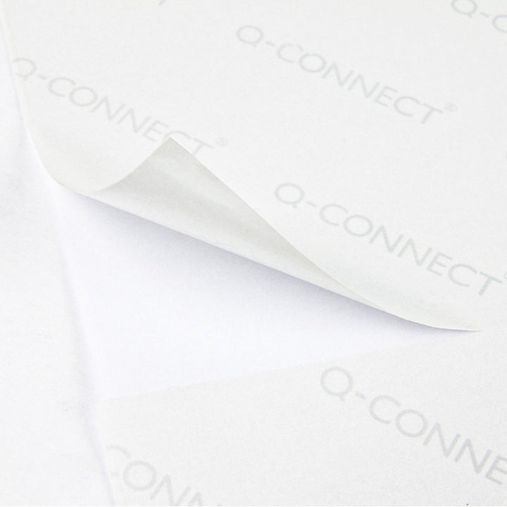 Q-CONNECT - Etiqueta Adhesiva 210 x 148.5 mm Laser Ink-Jet DIN A4. Caja 2 x 100