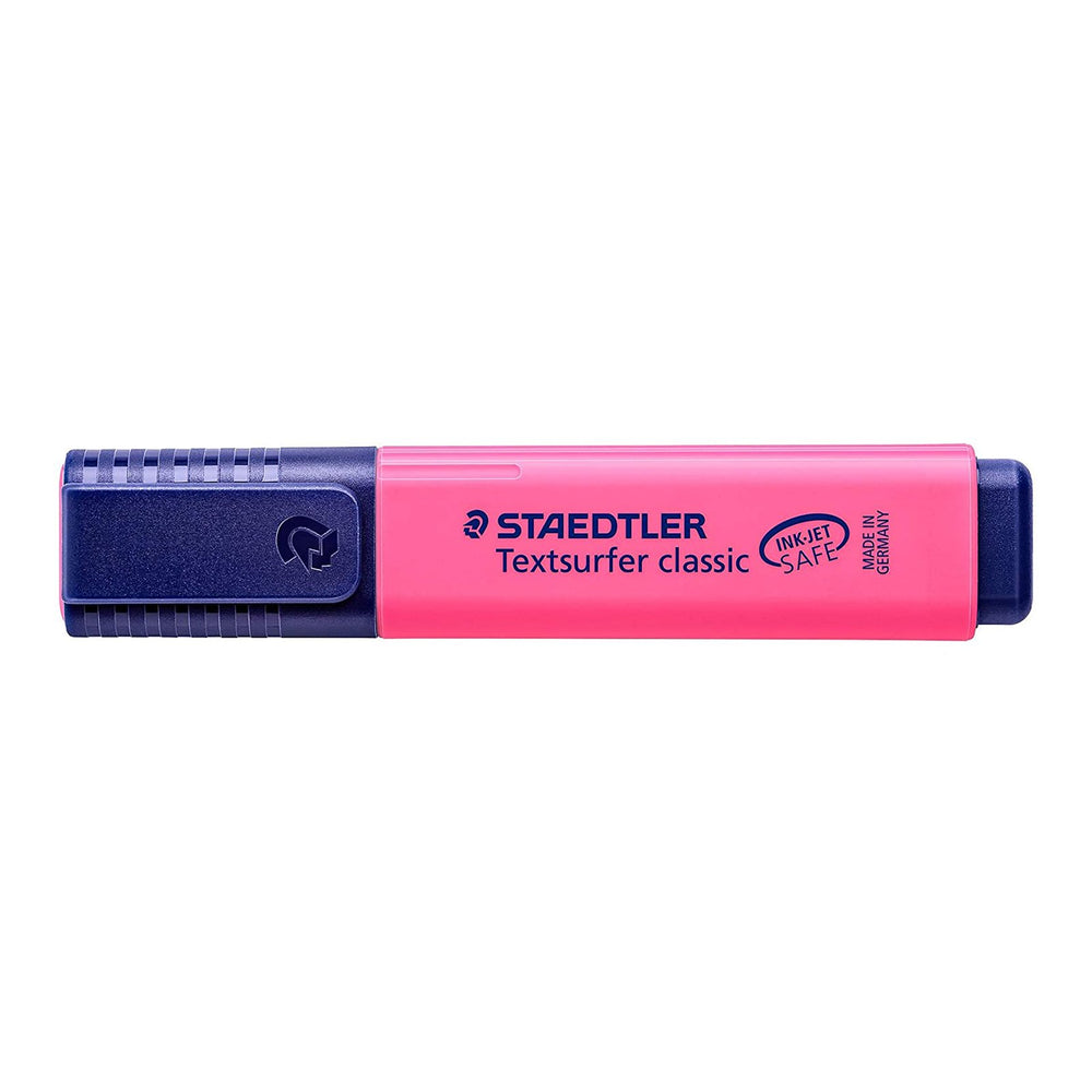 STAEDTLER 364-23 - Marcador Fluorescente Recargable Textsurfer Classic 364. Rosa