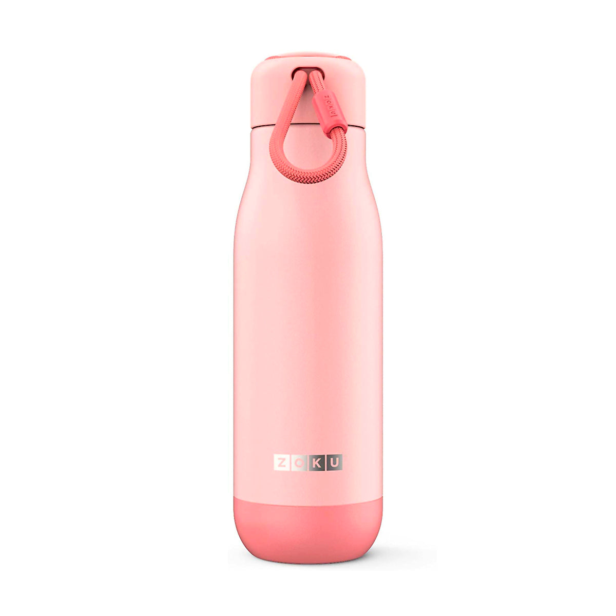 ZOKU PC - Botella Térmica de 0.5L en Acero Inoxidable de Doble Pared. Pink