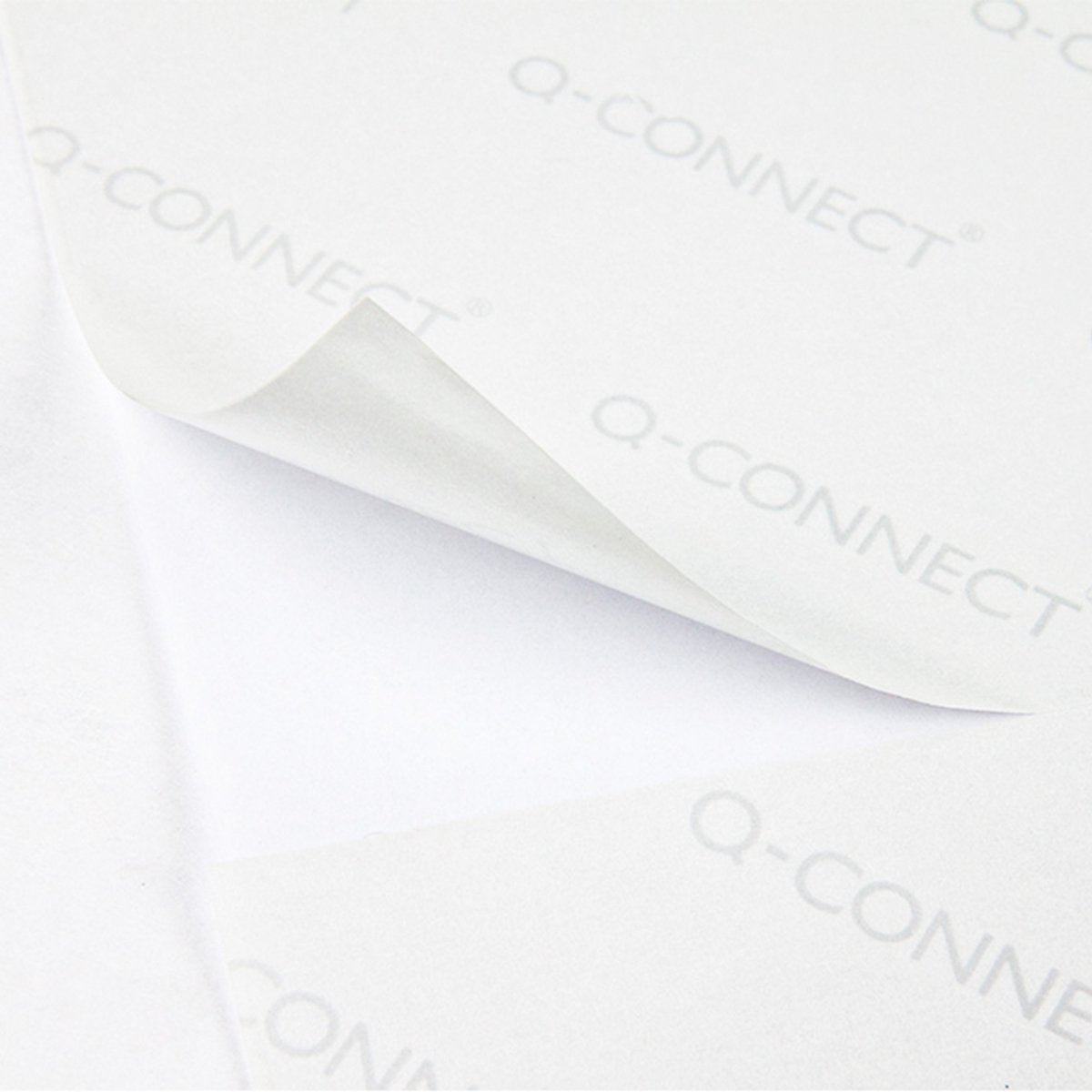 Q-CONNECT - Etiqueta Adhesiva 99.1 x 38.1 mm Laser Ink-Jet DIN A4. Caja 14 x 100