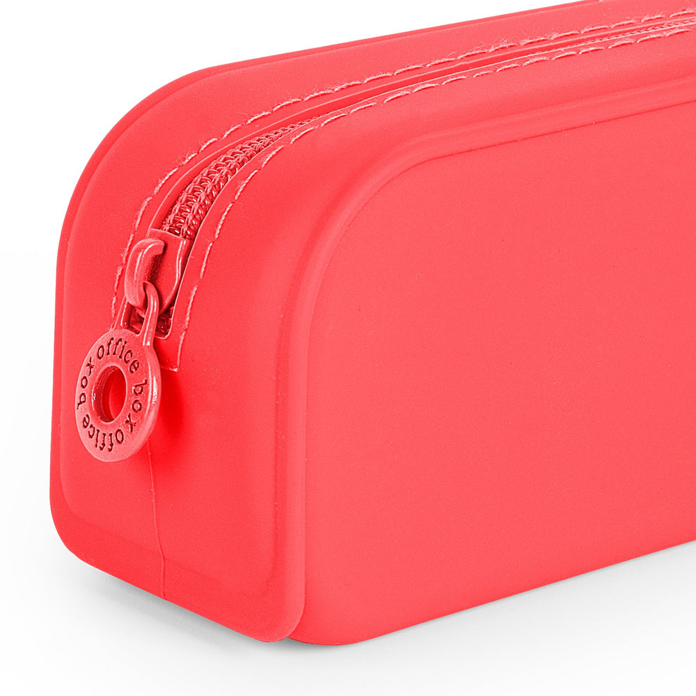 Estuche Multiuso en Silicona con Tacto Ultra Soft, Edición Vital Colors. Rojo