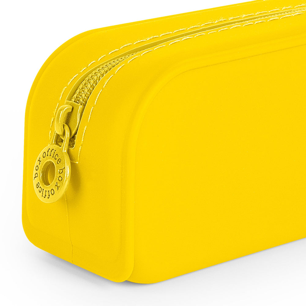 Estuche Multiuso en Silicona con Tacto Ultra Soft, Edición Vital Colors. Amarillo