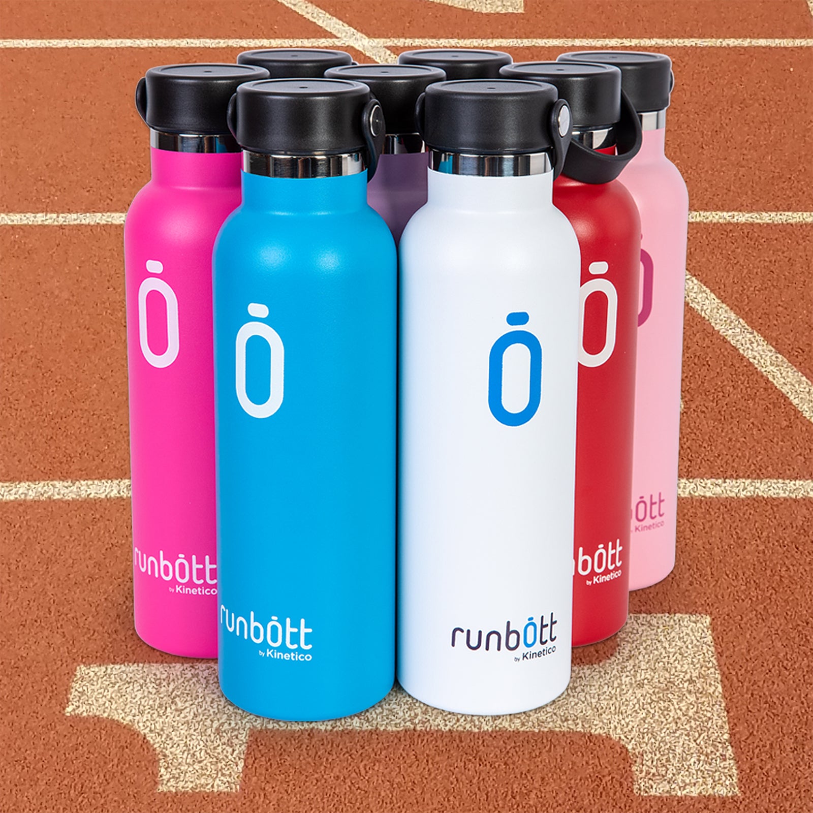 Runbott Sport - Botella Térmica Reutilizable de 0.6L con Interior Cerámico. Esmeralda