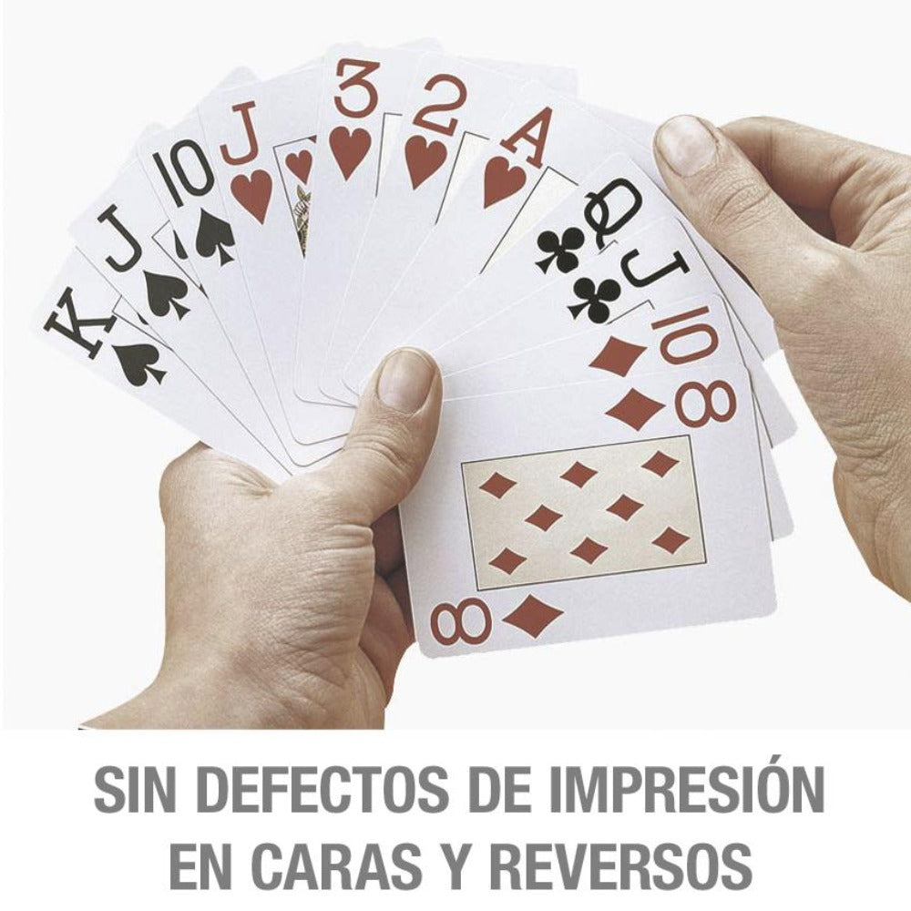 FOURNIER 1044655 -  Baraja Española Nº 2100 de 40 Cartas. Calidad Casino