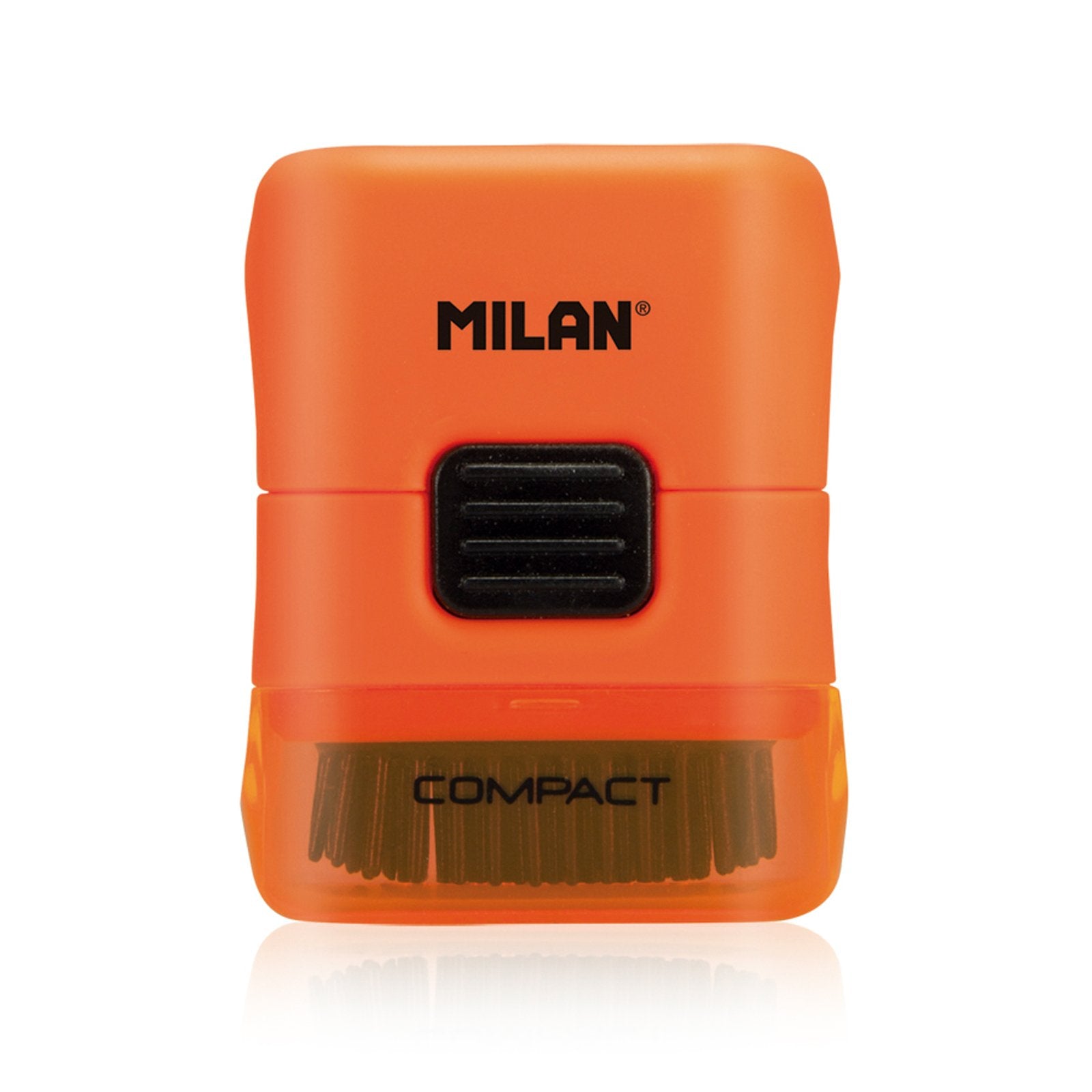 MILAN 4901116 - Eraser & Brush, Combinación de Goma y Cepillo. COMPACT Fluo