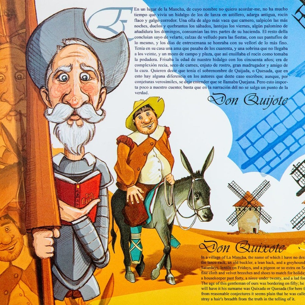 JAVIER Quijote - Mantel Individual Protector Multiusos