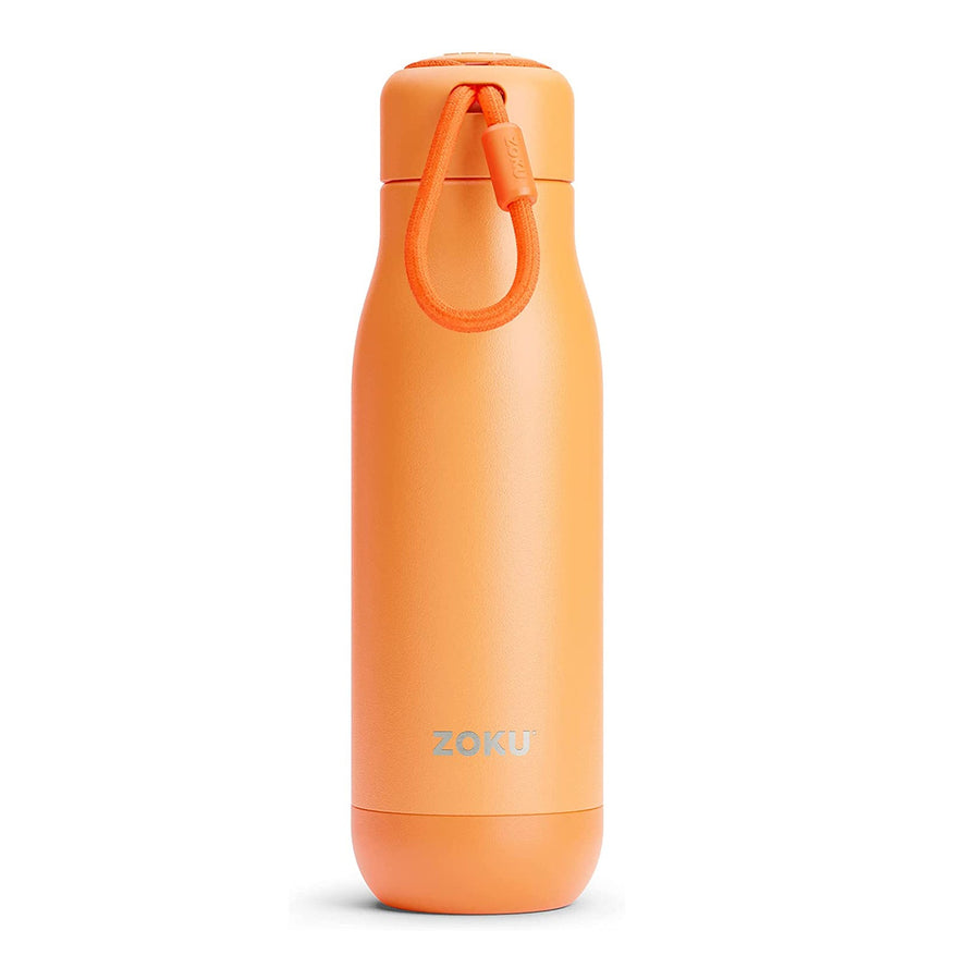 ZOKU PC - Botella Térmica de 0.5L en Acero Inoxidable de Doble Pared. Orange