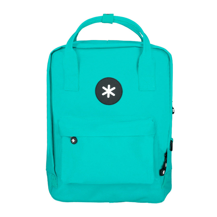 ANTARTIK - Mochila Multifunción con Asas Acolchadas y Múltiples Bolsillos. Menta