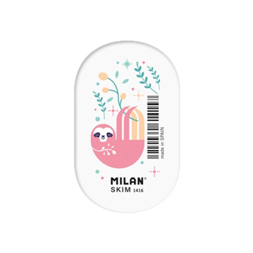 MILAN PNM1416C - Goma de Borrar Infantil Miga de Pan Ovalada. Edición Cuddles